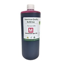 Refill Ink Kit Magenta for HP Canon Brother Dell Epson Kodak Universal 1000ml