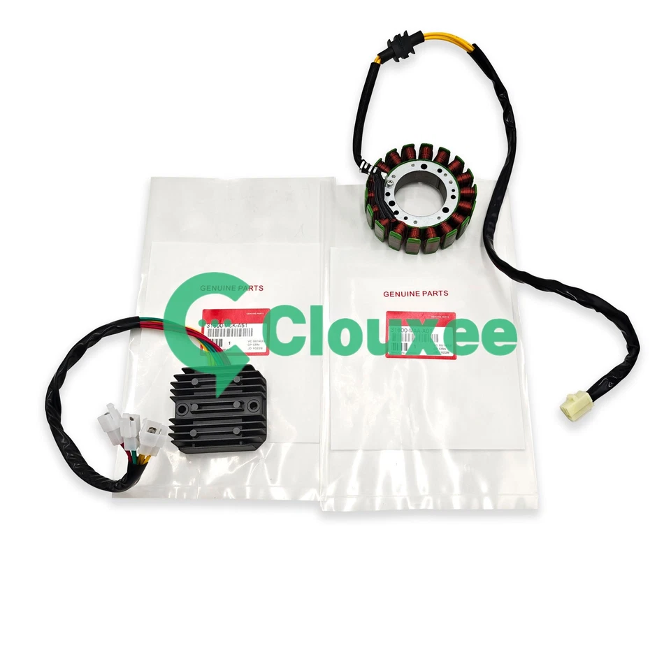 New Regulator Magneto Stator Kit For 95-2007 Honda VT1100 C2 C3 Shadow ACE Aero Foto 2 de 4