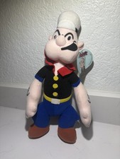 Vtg Popeye 11 Plush Doll From Play By Play 1992 Stuffed Doll Toy The Sailor Man