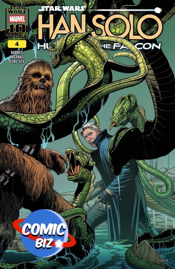 STAR WARS: HAN SOLO - HUNT FOR THE FALCON #4 (2025) 1ST PRINTING MAIN COVER