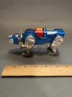 Vintage Voltron Blue Lion Die Cast 1981 Y&K  #4 Metal Japan GB-36 Golion