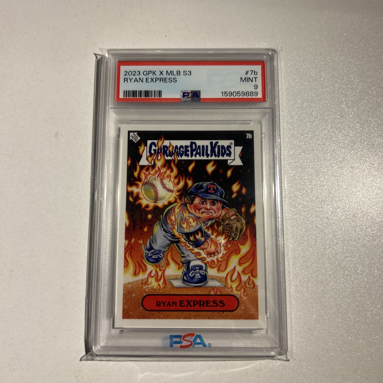 2023 Topps Garbage Pail Kids X Mlb Series 3 - Ryan Express #7B