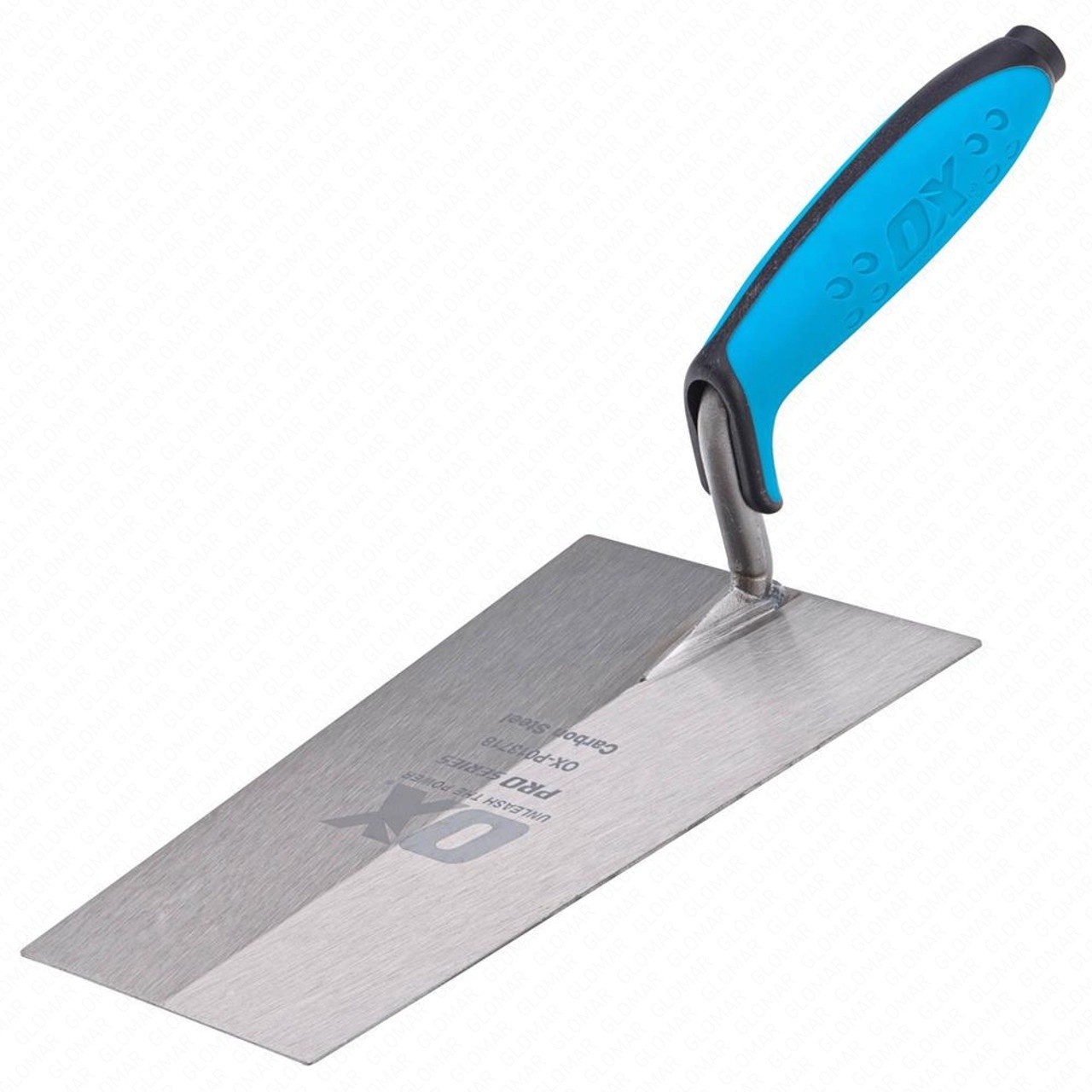 OX Pro Carbon Steel Bucket Trowel 180mm / 7 Inch - Image 4