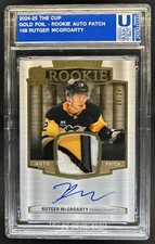 2024-25 Upper Deck The Cup Rutger McGroarty RC Gold Foil Rookie Patch Auto #/24