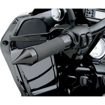 Eddie Trotta Designs Black/Rubber Dead End Grips for Throttle-by-Wire TC-765B