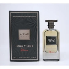 Anfar Men's Midnight Homme Intense Extrait de Parfum Spray 3.4 oz Fragrances
