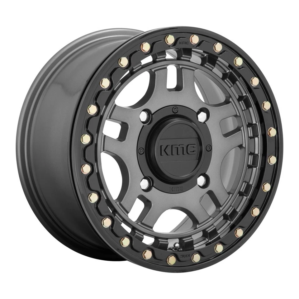 KMC Recon Beadlock 15" Wheels Gm 35" XC450 Tires Polaris RZR XP 1000 / PRO XP - Image 2 of 4