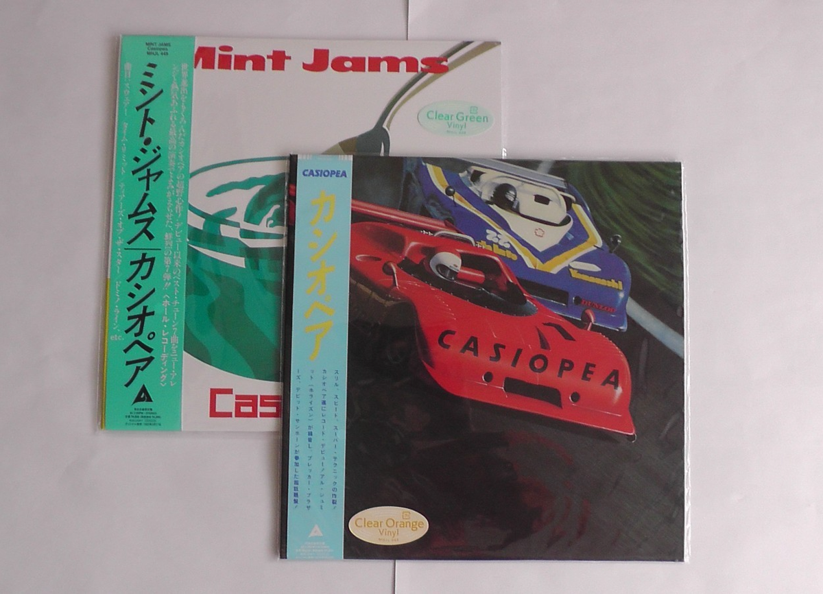 新品 CASSIOPEIA / MINT JAMS & CASSIOPEIA Casiopea LP Mint Jams CASIOPEA Set of 2 Vinyl Record Reissue 2025