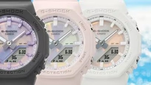 Montre Casio G-SHOCK GMA-P2100PC-7AER Polarisé Résine Bio, 20 Barre, LED - Photo 3 sur 6