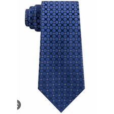 Kenneth Cole Reaction Tie Men's Silk Blend Geometric Pattern Dress Necktie NWT