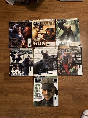 Game Informer Magazines Lot of 7 - Issues #146-152