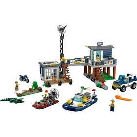 LEGO [City] - Swamp Police Station Building Set (60069)