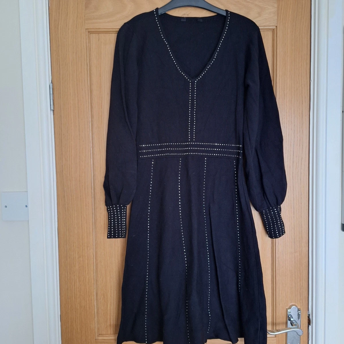 violet knit dress Florence Sweater Dress – SEROYA main image 0