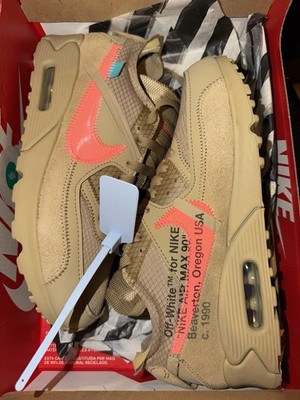 Nike Off-White x Air Max 90 'Desert Ore'  Men's  AA7293-200