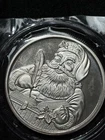 2013 silver rounds .999 One ounce SANTA CLAUS desig
