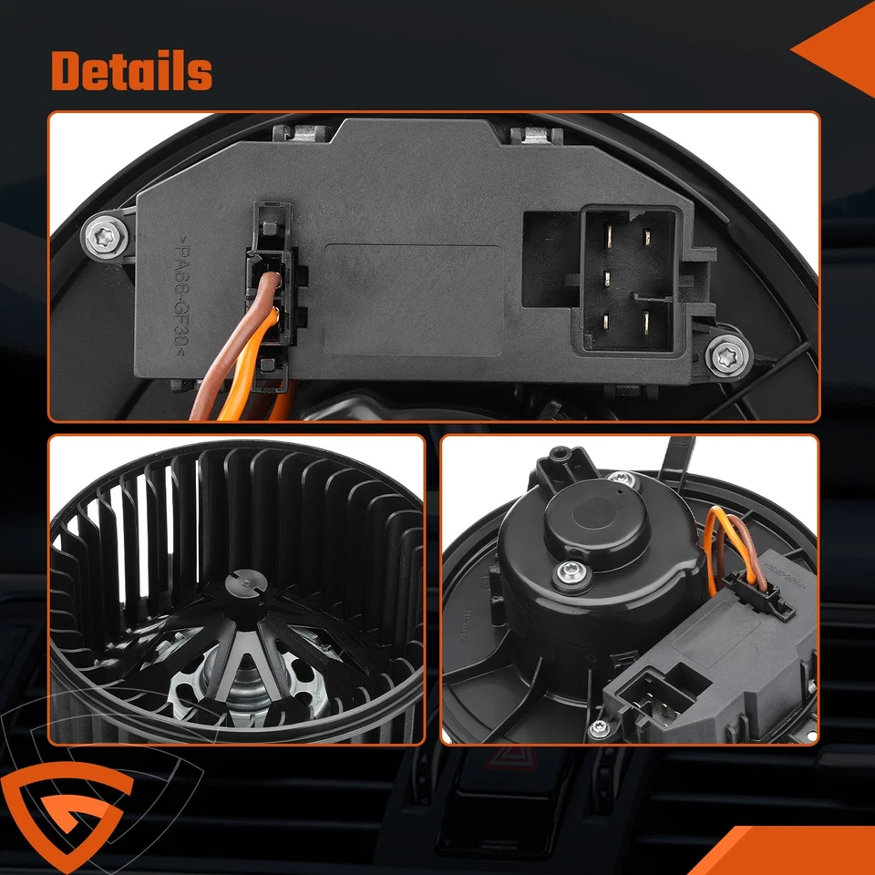 Heizungsgebläse Gebläsemotor Innenraumgebläse Für Audi Seat Leon VW Golf Skoda - Bild 2 von 4