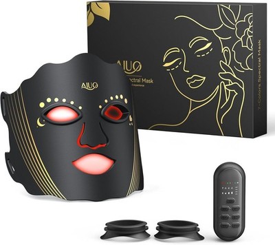 Red Light Therapy for Face, Led Face Mask Light Therapy with Rechargeable Remote