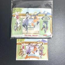 Konohagakure No Sato Fujikyu Naruto Postcard Marche Bag Team 7 Fuji-Q Highland J