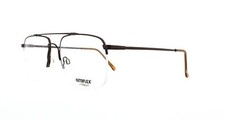 NEW Flexon Autoflex 17 230 Steel Grey Eyeglasses 55/17/140 with Flexon Case