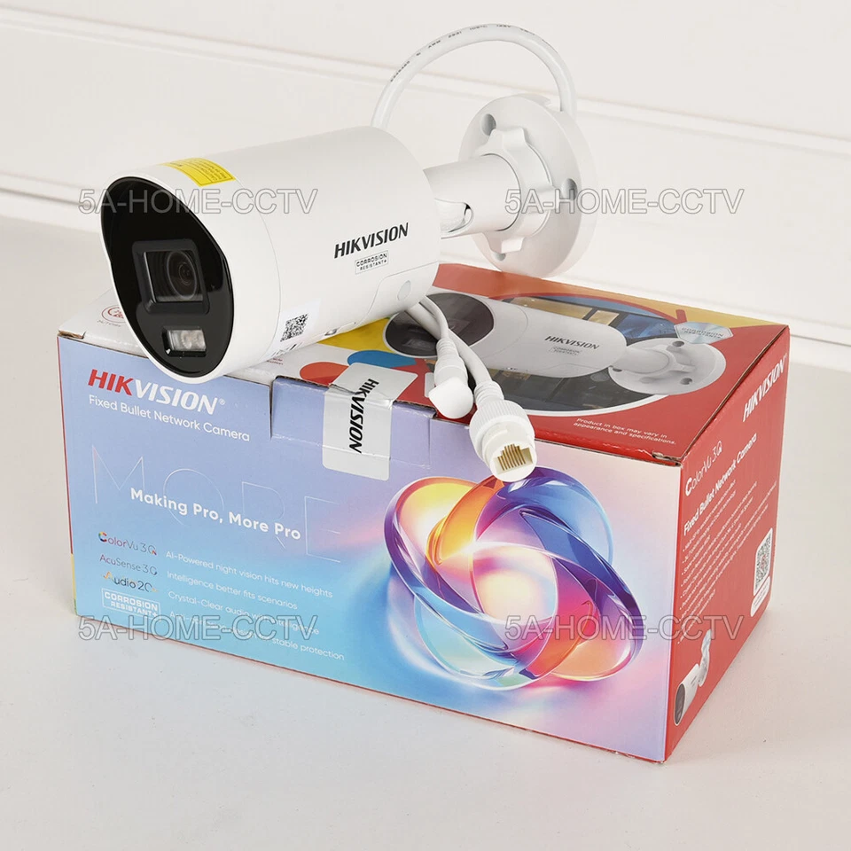 Hikvision 16CH 32MP 8K NVR System DS-2CD2087G3-LI2UY ColorVu3.0 4K IP Camera Lot - Image 3 of 4