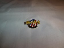 Pin Hard Rock Café Logo Clásico Serie Temprana "Vota 2000" Logo Bandera Sin Ubicación