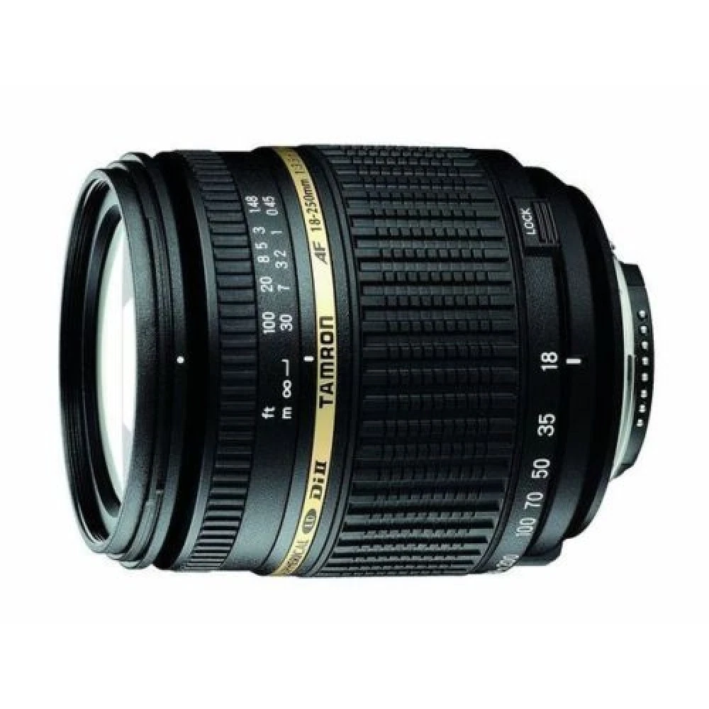 Tamron AF Camera Lenses 18-250mm Focal f/3.5-6.3 Maximum Aperture
