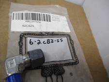 Parker CPI male elbow, 316SS, 3/8" single ferrule tube fitting x 1/8" MNPT 6-2-C