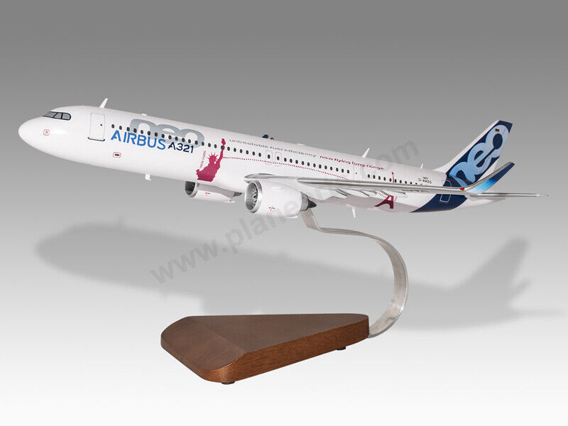 Airbus A321XLR A321 XLR Neo House Colors Handcrafted Display Model-IN STOCK