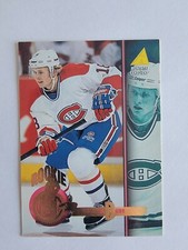 1994-95 NHL Pinnacle Canadiens Hockey Card #492 Valeri Bure