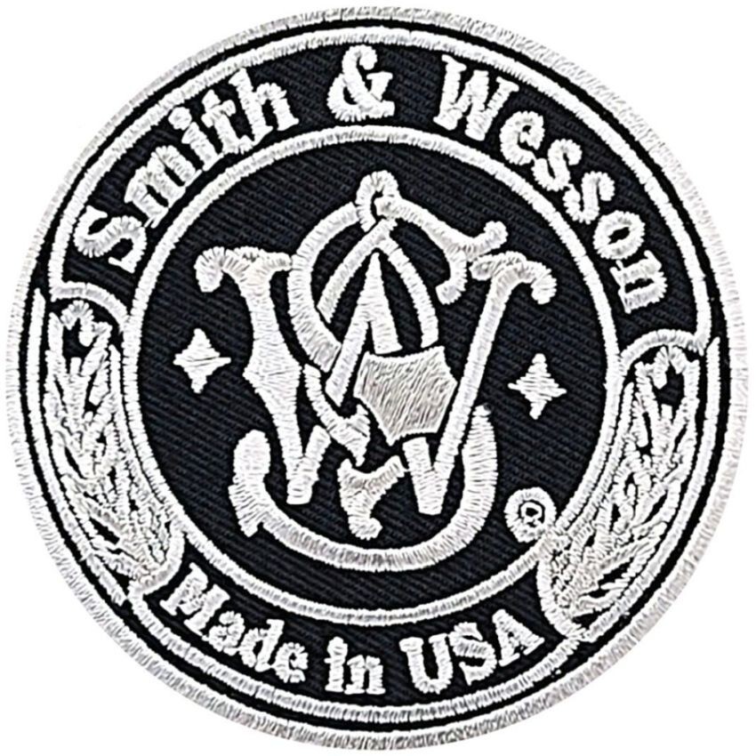 Smith and Wesson Firearm Embroidered Patch | 2PC iron on or Sew on 3