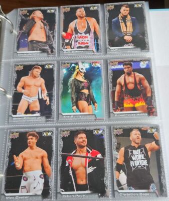 2022 UD  Upper Deck AEW Base Trading Cards PICK FROM LIST All elite wrestling