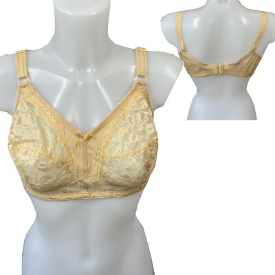 SASSA Damen Soft BH Bügellos Basic Control Gr. 90B, 100B, 85C Beige/Puder NEU