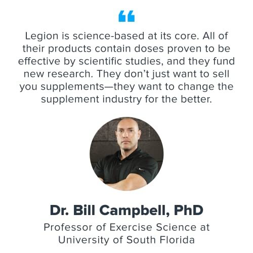 LEGION Pulse Pre Workout Supplement - All Natural Nitric Oxide Preworkout Dri... - Picture 7 of 8