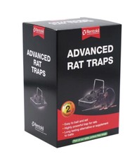 Advanced Rat Trap Easy To Bait & Set, Highly Powerful Trap Twin Pack Rentokil
