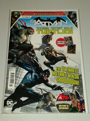 BATMAN TEENAGE MUTANT NINJA TURTLES #3 NM 9.4 BETTER TITAN DC IDW SEPT OCT 2018