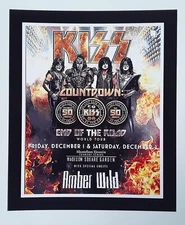 2023  KISS Dec 1st & 2nd Madison Square Garden Event Magnet ☆ LAST SHOWS