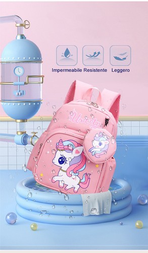 R.Leone Valigia Cavalcabile Bambino Bambina Ryanair 55x40x20cm + Zaino 311 - Foto 7 di 48