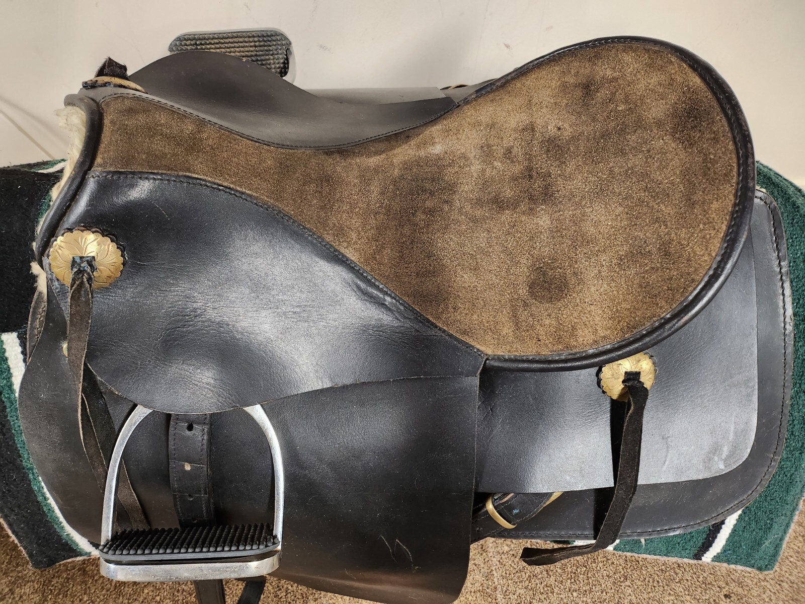 Nice used Trooper Plantation style trail saddle with extras! eBay