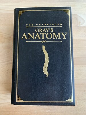 The Unabridged GRAYS ANATOMY 2nd Print 1999 Henry Gray Medical Book 1901  Edition