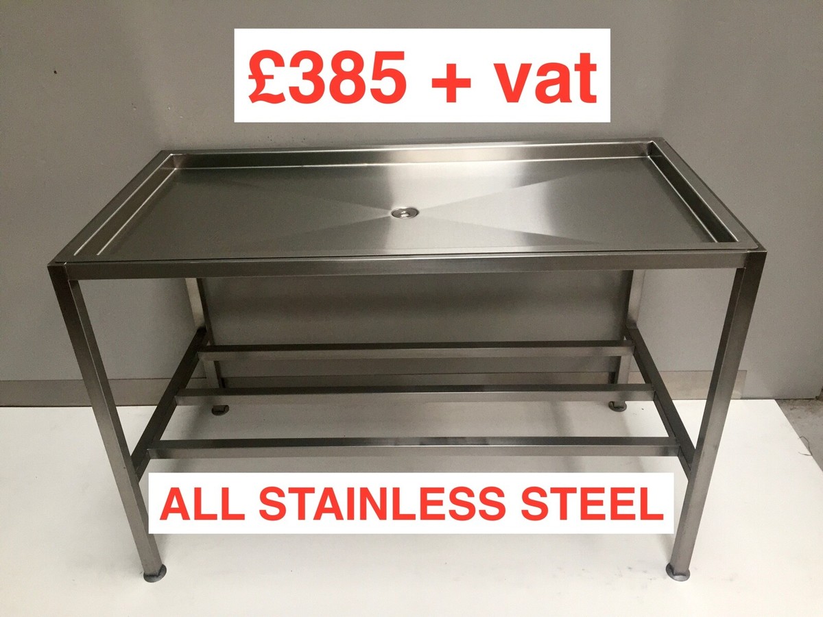 22+ Stainless Steel Table With Drain