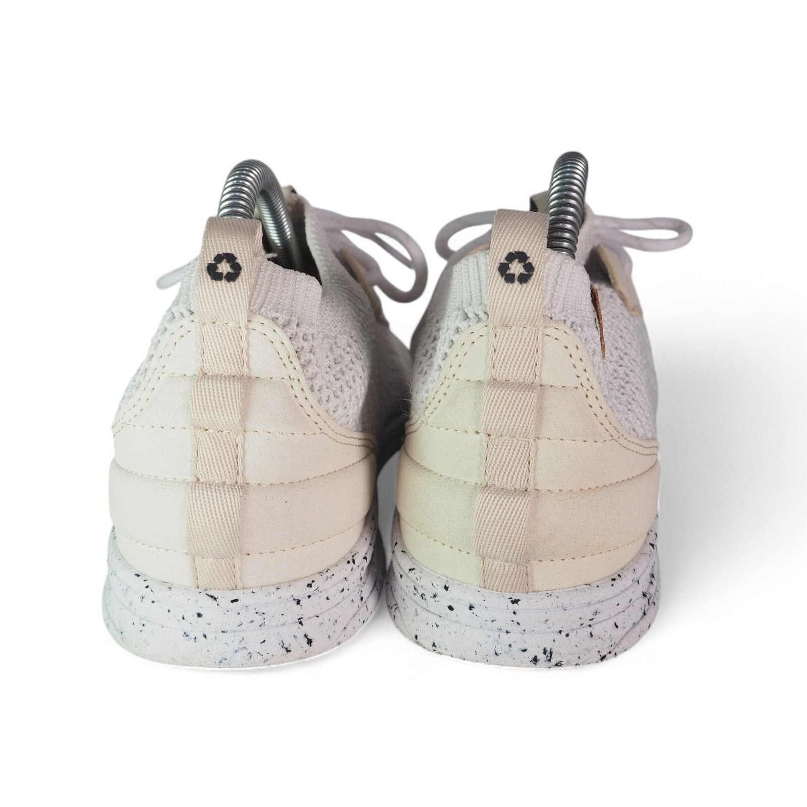 Scarpe da ginnastica casual Saola Mindo Vegan Friendly in maglia bianco sporco donna 8 5