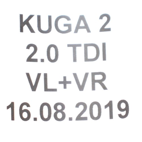 Ford Kuga II MK2 2.0TDCI CV61-5310-NHC Vorderfeder Federn Vorne Fahrwerksfedern - Bild 2 von 2