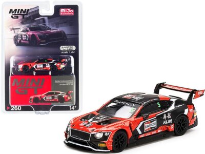 ミニカー MINI GT Bentley Continental GT3 #6 BENTLEY CONTINENTAL GT3 1/64 scale DIECAST CAR MINI GT