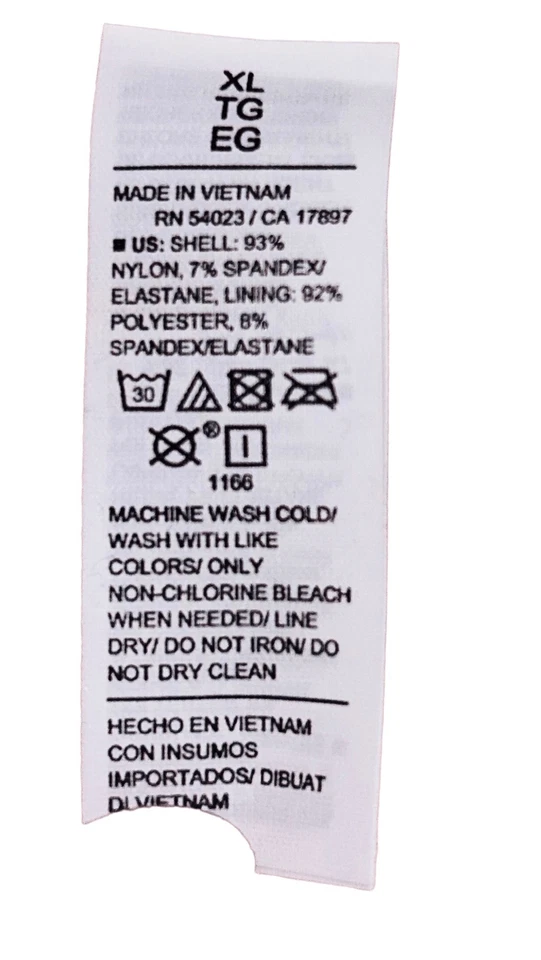 Old Navy Womens Bikini Bottom orange stripes Stretch Elastic Waist XL - Image 3 of 4