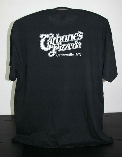 PANTHERS / High Heels/ Carbone's Pizzeria T-Shirt 2XL, Black - Picture 4 of 5