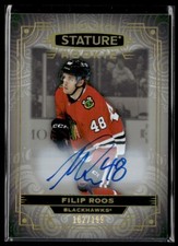 2022-23 Upper Deck Stature Autographs Filip Roos 162/199 #180