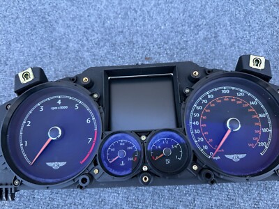 METER CLUB 巨鯉MH535 CLUSTER ODOMETER SPEEDOMETER GAUGE 120K BENTLEY GT (2004-2010) | eBay