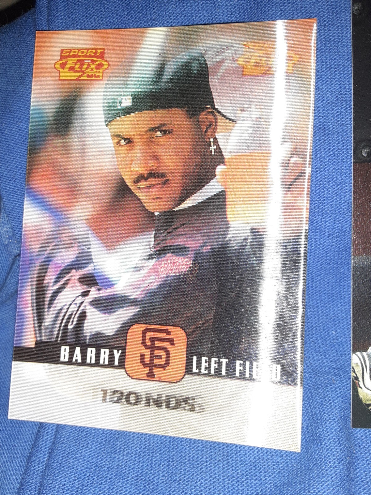 1996 Pinnacle Sport Flix #5 Barry Bonds Hologram San Francisco Giants MVP HOF