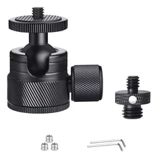 Mini Ball Head CNC Machining Tripod Ball Head Tripod Adaptor Screw Thread Mount