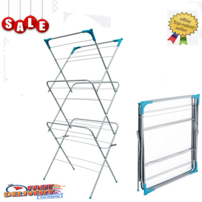 Wäscheständer Wäscheständer Wäscheständer Indoor Outdoor rutschfest Wäscheständer weiß